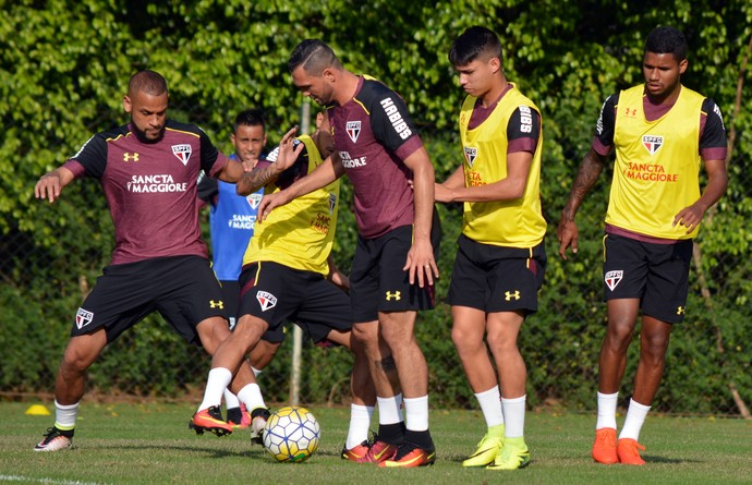 São Paulo treino (Foto: Érico Leonan / saopaulofc.net)