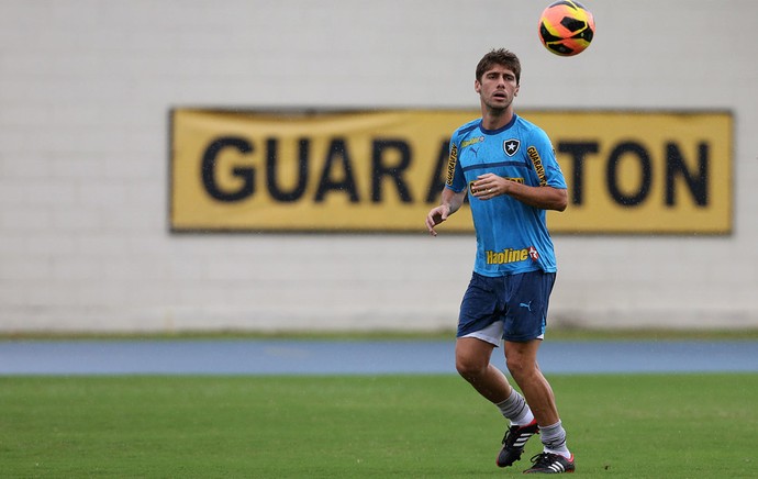 Fellype Gabriel botafogo treino (Foto: Satiro Sodré / Divulgação)