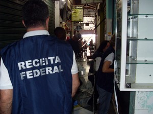 Apreensão Feiraguai Bahia (Foto: Divulgação/Receita Federal)