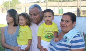 Sósias David Luiz Thiago Silva fama (Foto: Wenner Tito)