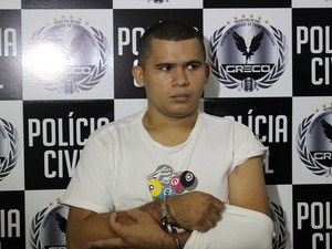 Denilso da Silva Coelho é considerado o chefe da quadrilha pela Polícia (Foto: Ellyo Teixeira/ G1)