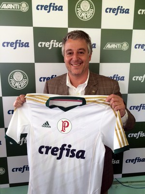 Palmeiras novo patrocinio (Foto: Felipe Zito)