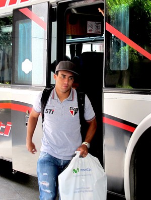 Douglas são paulo chegada (Foto: Carlos Augusto Ferrari)