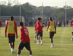 Inter treino Beira-Rio (Foto: Tomás Hammes / GLOBOESPORTE.COM)