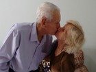 Goianos de 94 e 78 anos se casam após noivado no 1º encontro