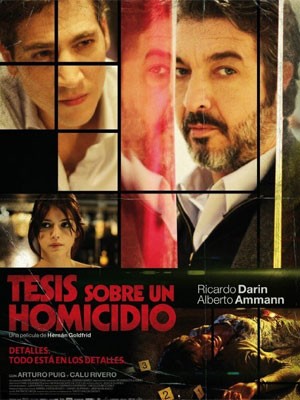 Cartaz de 'Tese sobre um homicídio', com Ricardo Darín (Foto: Divulgação)