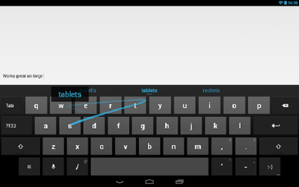 screenshot de Google Keyboard