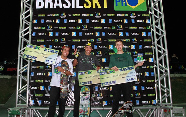 Kelvin Hoefler conquista 4ª etapa do Circuito Brasileiro de Street Skate (Foto: Divulgação / Site Confederação Brasileira de Street Skate)