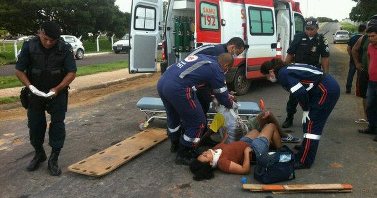 G1 - Motociclista foge após causar acidente em Boa Vista, diz polícia