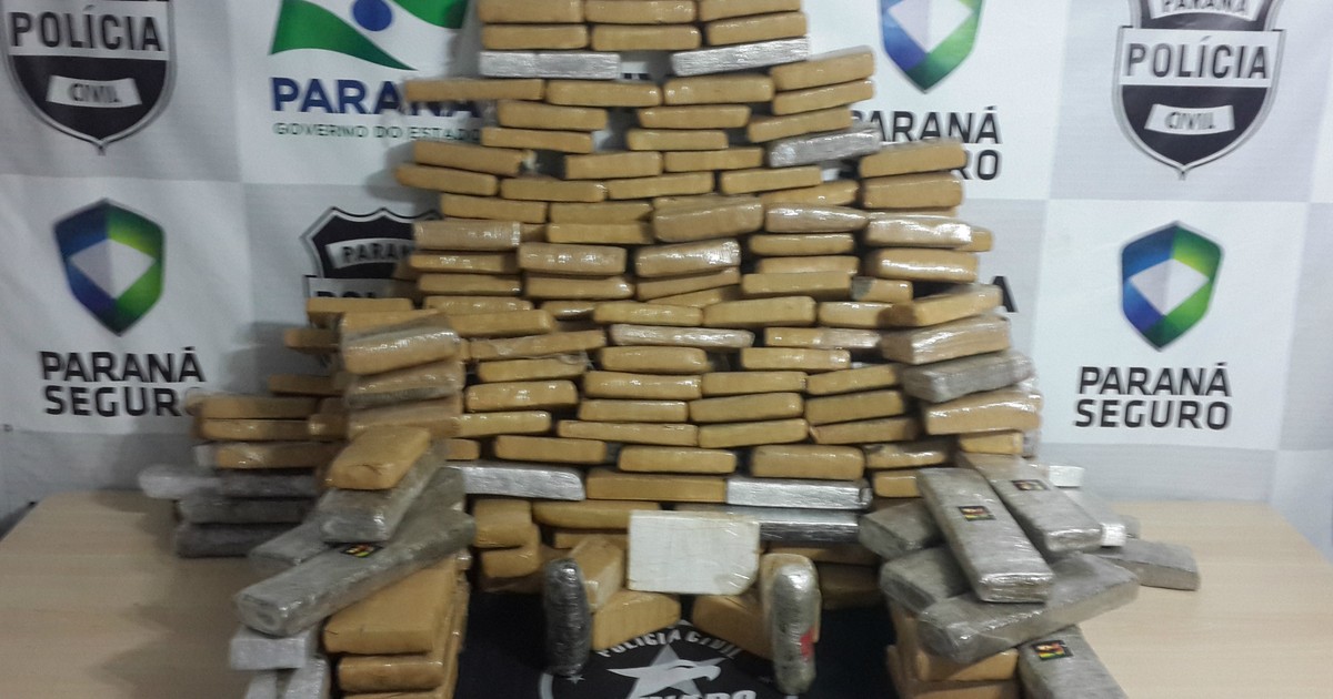 G1 Polícia Apreende 239 Quilos De Drogas Na Rodovia Br 277 Em