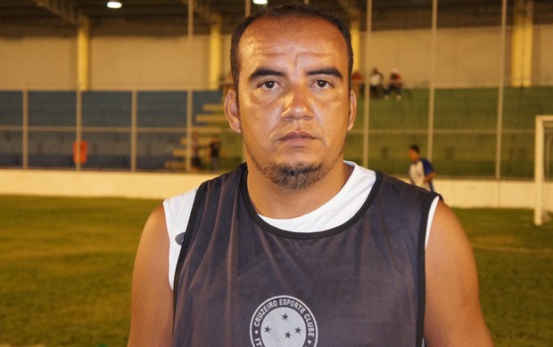 Delany, atacante do Cruzeiro de Itaporanga (Foto: Larissa Keren)
