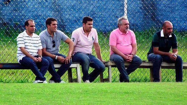Marcelo Guimarães Filho e Paulo Angioni em treino do Bahia (Foto: Divulgação/Site oficial do EC Bahia) Marcelo Guimarães Filho e Paulo Angioni em treino do Bahia (Foto: Divulgação/Site oficial do EC Bahia)