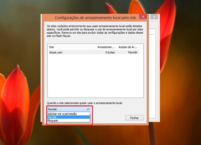 Decida se deseja bloquear o site (Reprodução/Taysa Coelho)