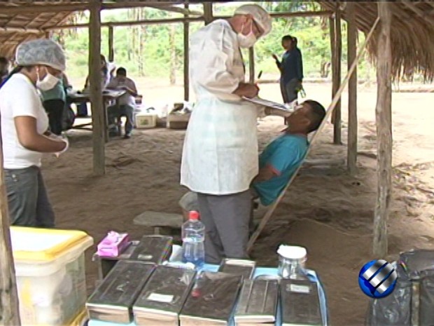 itaituba índios mais médicos (Foto: Reprodução/ TV Liberal)
