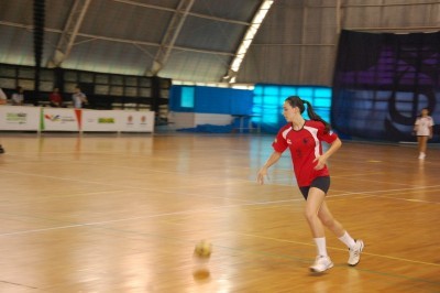 Izabela Lopes durante as Olimpíadas Escolares (Foto: Fonte: Fundesporte)