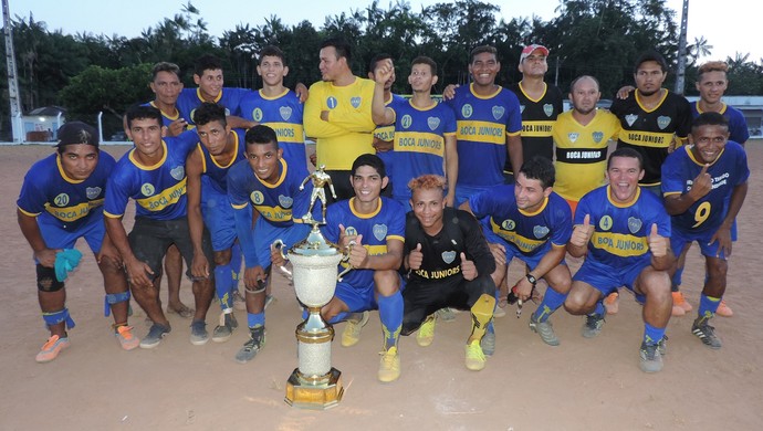 Boca Junior levou o título do Campeonato Ferreirense de Futebol 2015 (Foto: Weverton Façanha/Divulgação)