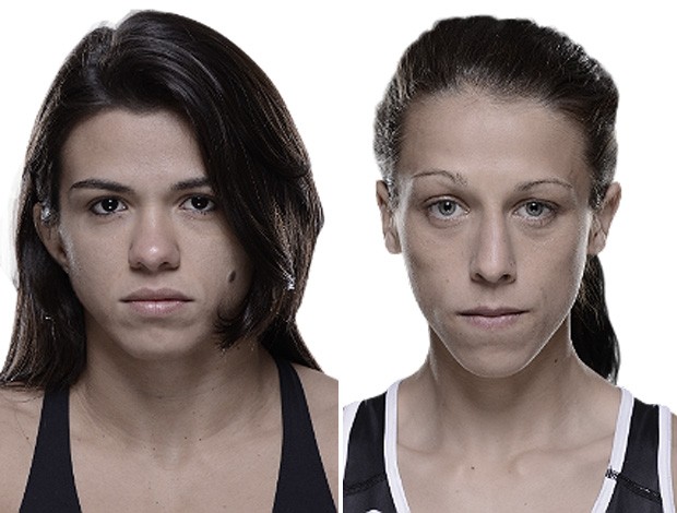 Cláudia Gadelha x Joanna Jedrzejczyk montagem (Foto: Editoria de Arte)