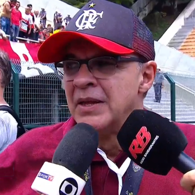 Eduardo Bandeira de Mello, presidente do Flamengo (Foto: Reprodução SporTV) Eduardo Bandeira de Mello, presidente do Flamengo (Foto: Reprodução SporTV)