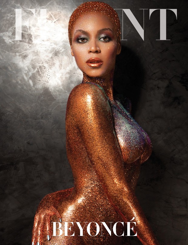 Beyoncé na capa da revista &#39;Flaunt&#39; (Foto: Reprodução)