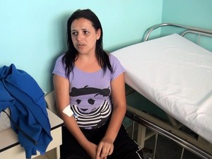 Janaina Aparecida Romualdo está interdada com traumatismo craniano em Piracicaba (Foto: Edijan Del Santo/EPTV)