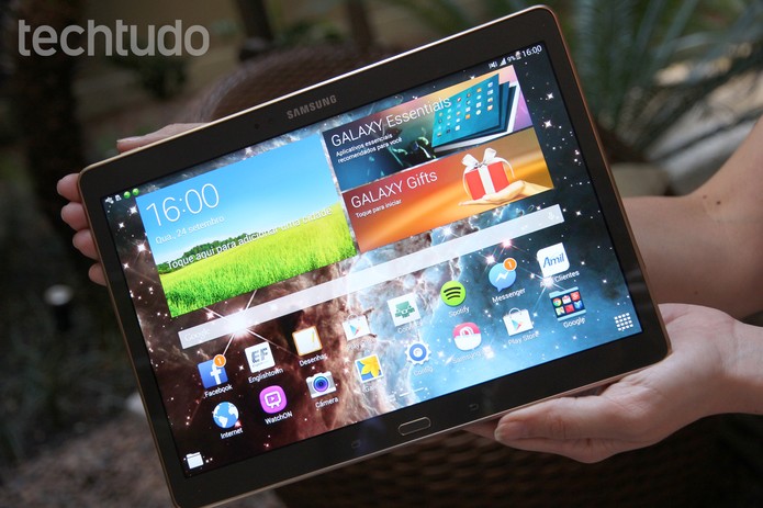 Samsung Tab S Review (Foto: Zíngara Lofrano/TechTudo) Samsung Tab S Review (Foto: Zíngara Lofrano/TechTudo)