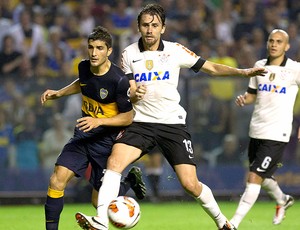 Paulo André jogo Corinthians Boca Juniors (Foto: AP) Paulo André jogo Corinthians Boca Juniors (Foto: AP)
