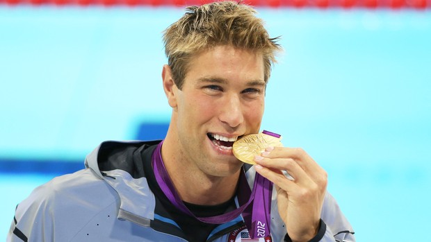 Nadador Matthew Grevers medalha de ouro 100m costa (Foto: Getty Images)