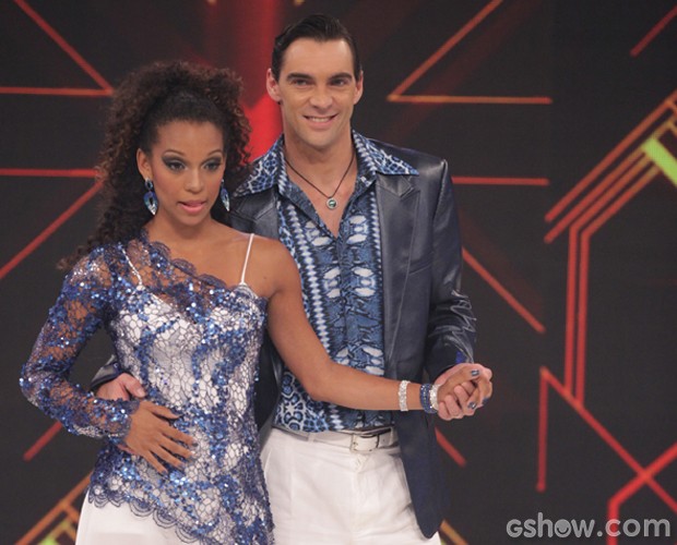 Estreia de Giba no Dança dos Famosos 2014 (Foto: Pedro Cury/ TV Globo)