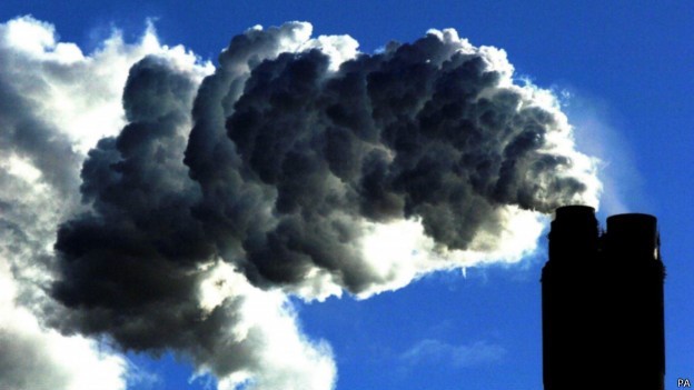 Emissões de CO2 deram um novo salto entre 2012 e 2013 (Foto: PA/BBC)