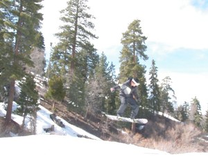 Max pratica o snowboard há dez anos (Foto: Reprodução/Facebook)