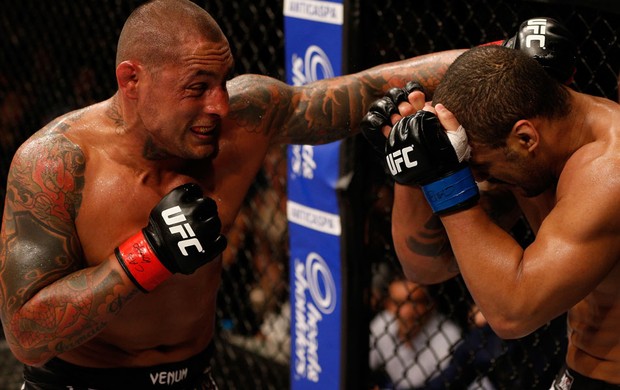 MMA thiago silva e Rafael Feijão (Foto: Agência Getty Images)