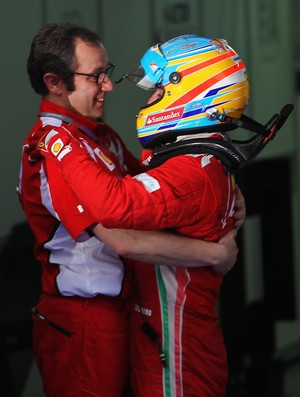 Stefano Domenicali e Fernando Alonso (Foto: Getty Images)