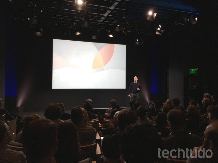 Lançamento do iPhone SE (Foto: Thássius Veloso/TechTudo) Lançamento do iPhone SE (Foto: Thássius Veloso/TechTudo)