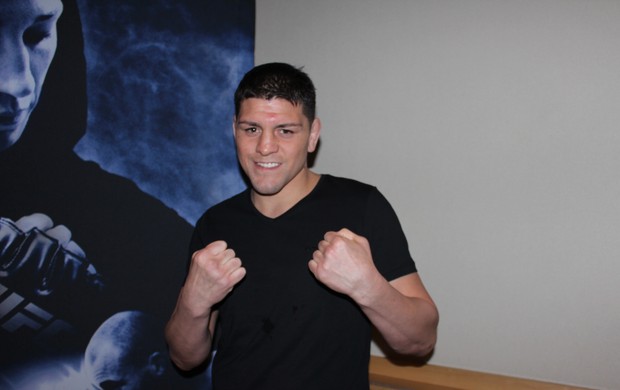 Nick DIaz quer voltar a lutar no UFC (Foto: Evelyn Rodrigues)