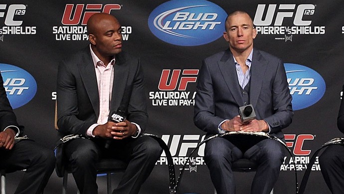 ufc Cain Velasquez,Jon Jones, Anderson Silva, Georges St-Pierre, Frankie Edgar, Jose Aldo,  Dominick Cruz  (Foto: Getty Images)