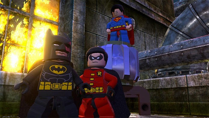Lego Batman 2 reuniu os maiores heróis da DC Comics (Foto: Divulgação/WB Games)