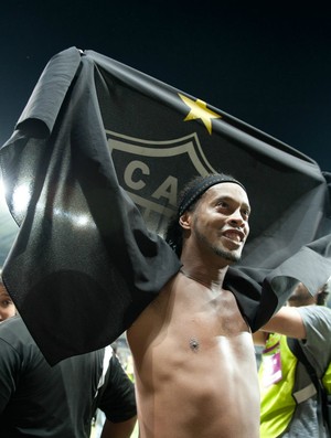 Ronaldinho Gaúcho Atlético-MG final (Foto: Agência Estado)