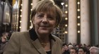 Merkel participa de missa 
em Berlim (AFP)