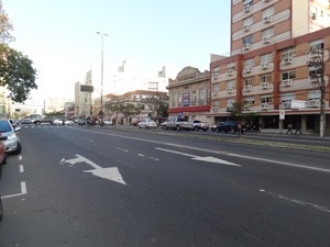 Obra do BRT da Avenida João Pessoa ainda não começou (Foto: Jéssica Mello/G1)