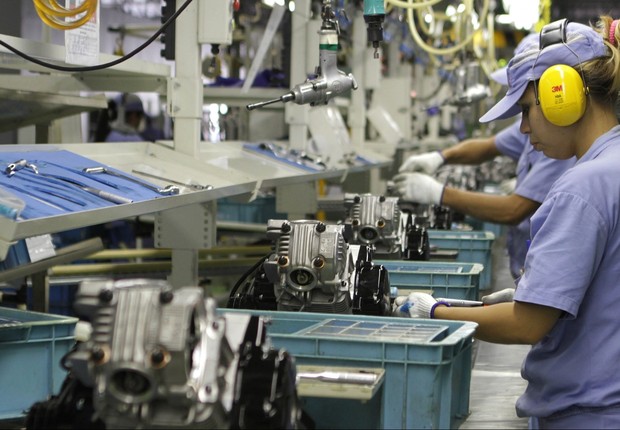 Produção industrial ; indústria ; PIB do Brasil ; crescimento econômico ; trabalhadores ; emprego ;  (Foto: Arquivo/Agência Brasil)
