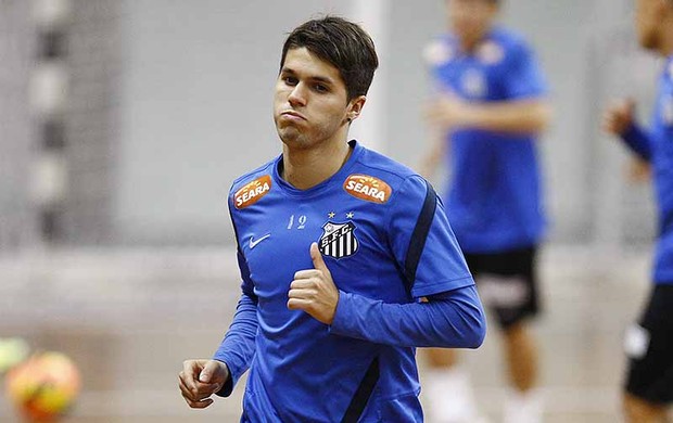 Patito Rodriguez, meia do Santos (Foto: Ricardo Saibun/Divulgação Santos FC)