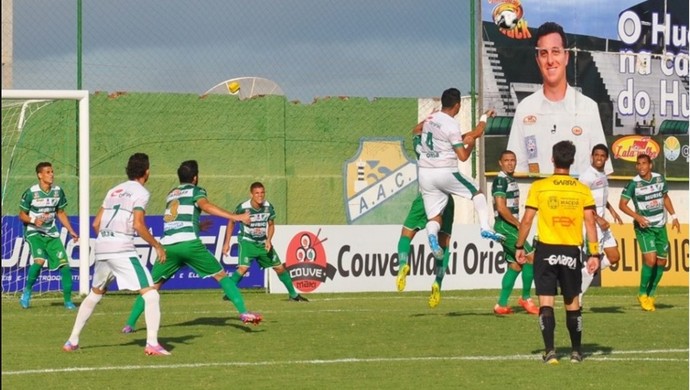 Coruripe e Murici empataram por 1 a 1 (Foto: Divulgação / Murici)
