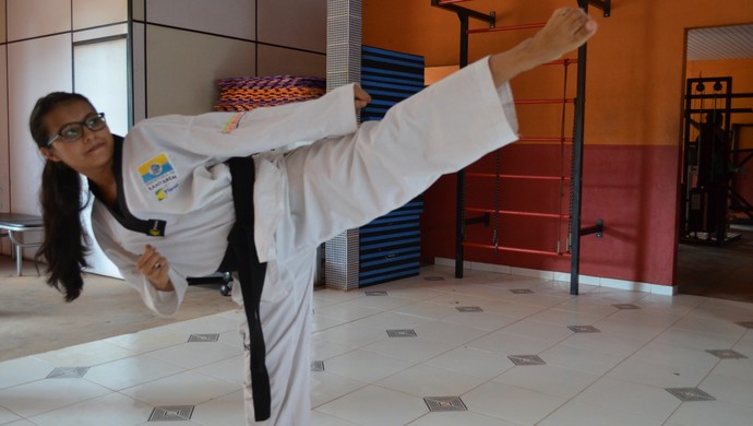 Silmara Batista Taekwondo (Foto: Weldon Luciano  - GloboEsporte.com)