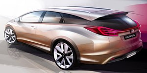 Honda Civic Tourer (Foto: Divulgação)