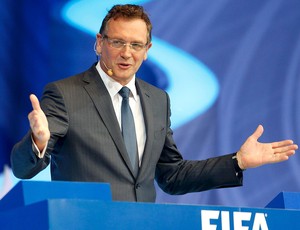 Jerome Valcke sorteio Copa do Mundo (Foto: Reuters)