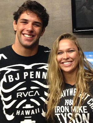Marcus Buchecha e Ronda Rousey (Foto: Reprodução / Facebook)