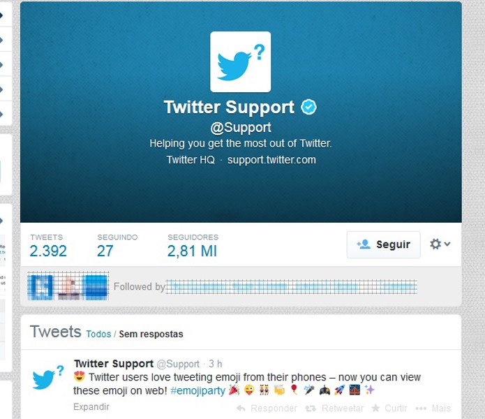 Twitter passa a permitir visualização de emoji na versão web (Foto: Reprodução/Barbara Mannara) Twitter passa a permitir visualização de emoji na versão web (Foto: Reprodução/Barbara Mannara)