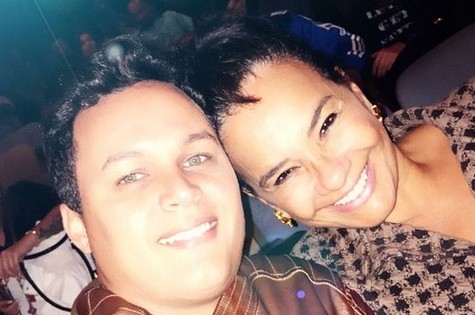 Solange Couto e o marido, Jamerson Andrade (Foto: Reprodução)