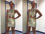 Anitta usa vestido curtinho e cheio de brilhos para gravar 'Amor e Sexo'
