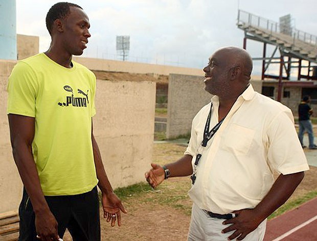 Usain Bolt e Glen Mills, Atletismo (Foto: Getty Images)